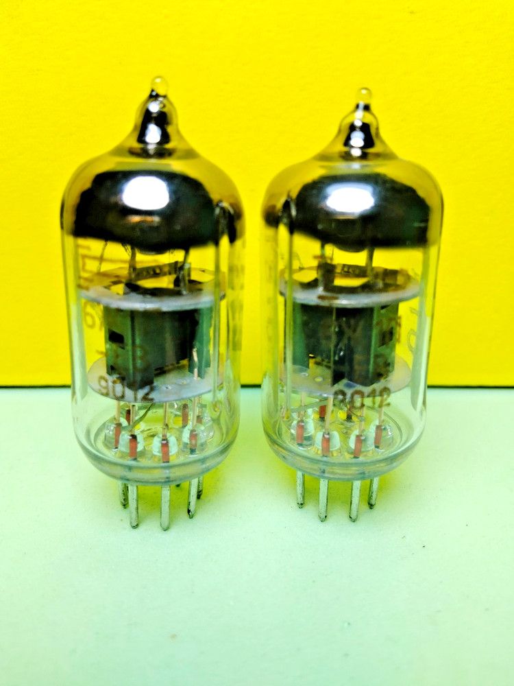 2 pcs NEW 6J1P-EV/ EF95/5654 Little Dot Amp, Matched Pair Same Date 12.1990
