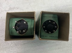 NU National Union Electron TUBES in original Box 84/6Z4 1E5GP