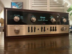 McIntosh MA5100 Integrated Amplifier Vintage Solid State Wood Cabinet – Works