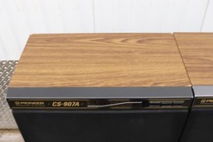 Vintage 1986 Pioneer CS-907A Floor Speakers 4-Way 7 Drivers Imported Japan Rare