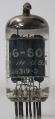 TUNGSOL 12AX7/ECC83 Long Black Plate Made in USA Amplitrex Tested Qty 1Pc