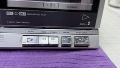 Fisher CR-W85 Studio Series Recording Dual Cassette Deck Stereo For Parts Repair