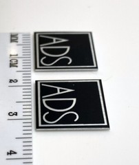 ADS Speaker Badge Logo Emblem PAIR L710 L810 for Grille