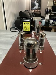 Tube Headphone Amplifier Custom Hand made, Including Headphones!