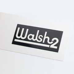 OHM Walsh 2 Speakers logo badge Sticker Decal waterproof 52mm(2.04″)X23mm(0.90″)