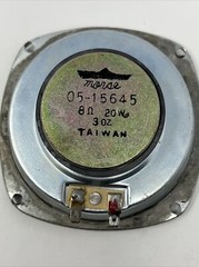 Vintage Rare Morse 4 1/2 Inch Midrange 05-15645 Mid Speaker 8 Ohms 20W Works