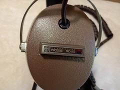 Vintage Koss Pro/5VQ Dual Plugs, Headphones 70’s Stereo, Tested ✓