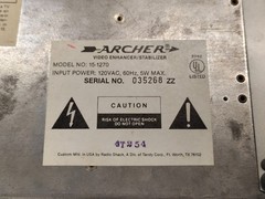 Archer Video Processor Model 15-1270 Radioshack Analog VHS Enhancer