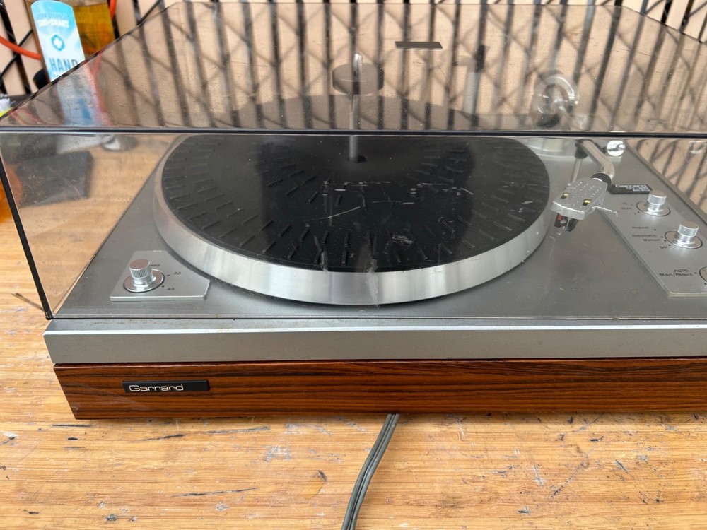 Vintage GARRARD GT-25P Turntable. Belt Drive ENGLAND -New in Box Perfect