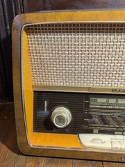 Retro 1960’s Loewe Opta Vineta Stereo German Tube Radio 4781W Wood VTG