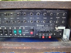 Beautiful McIntosh C32 Preamplifier + L-52A Case – Pro Serviced 100% Functional