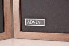 Pair “The Larger Advent” Loudspeaker Grills -New Grill Cloth-