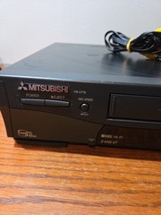Mitsubishi VCR HS-U778 Precision TurboDrive VHS/S-VHS Hi-Fi Stereo 4-Head