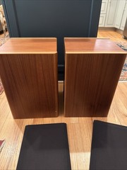 MB Quart 290 Stereo Speakers Vintage German Made Speakers Wood