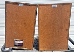 Vintage Zenith Allegro 3000 16 Ohm Floor Floor Speakers Set of 2