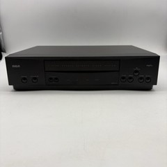 RCA VCR PLUS VR519 4 Head VCR Works Tested No Remote