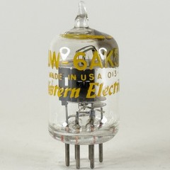 (1) Tested 1950 Western Electric JW 6AK5 Tube Code 013 Black Plates Pentode