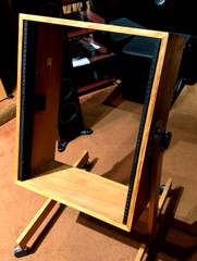 Otari 19 inch standard rail (14 space) adjustable angle Wood Cabinet Casters
