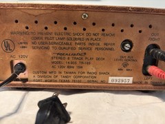 Radio Shack Realistic Stereo 8 Track Player Model 14-935A TR-169 – UNTESTED