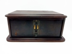 Parmak Model 1929 Radio Parker McCrory Mfg Co Wooden Cabinet – NICE SHAPE