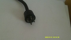 Vintage Male to Male Cable Mount Amphenol Plug 4-pin, Leslie Hammond 18″