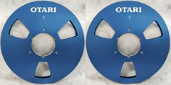 One Pair 10.5” silver OTARI Tape reel High Quality Aluminum Take Up Reel