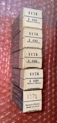 WESTERN ELECTRIC 417A’s 5 IDENTICAL N.O.S. TUBES SAME DATE CODES 1/60
