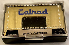 CALRAD SC 415 NEW CARTRIDGE & NEW GENUINE SN 415 STYLUS + ORIGINAL DISPLAY CASE:
