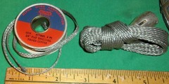 5 Rolls Flat Tinned Copper Metal Braided Shielding/Sleeving Wide Gound Strap