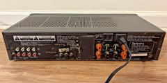 Vintage 1980s Technics SA-150 FM/AM Stereo Receiver 120W Black, Tested & Working