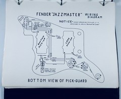 Fender Guitar & Amplifier Schematic Stratocaster Champ Vibrolux Concert Tremolux