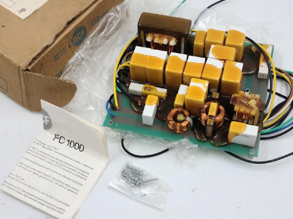 NOS Vintage RCF 3-Way Crossover 500W Model FC1000