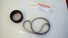Tascam TSR-8 Pinch Roller Tire and Capstan Belt Kit