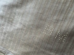 Vintage Speaker Grill Cloth – branded ‘BM’