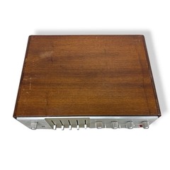 Vintage harman/kardon Citation eleven 11 W/ Wood Case Stereo Preamplifier