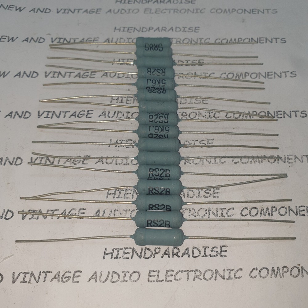 NOS DALE 5k6 RS-2B 3 watts 5% HI_END MIL GRADE Audio Resistors! 16pcs!