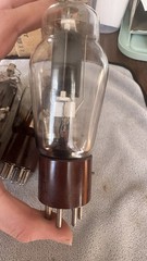 Quad Hytron Brown Base VT-101 (837) NOS HF Beam Power Tubes