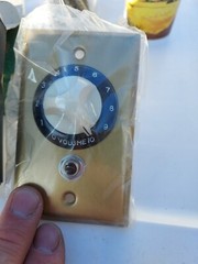 Vintage new old stock AudioTex Hi Fi Speaker Control Cat # 30-368 8 ohm , L Pad
