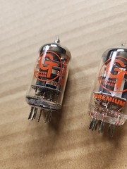 GT GROOVY TUBES GT-ECC83-S, GT-12AX7-C, Lot Of 3 Pre Amp Tubes