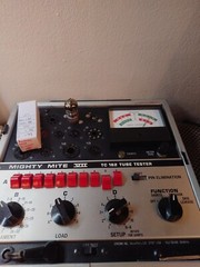 Matched Pair of Amperex 6DJ8 ECC88 Code GA2 TV-7 Tested VACUUM TUBE D-Getter