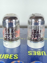 Matched Pair Philco 7F7 Sub 6SL7 Tested Like NOS Balanced Tube