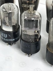 9 Vintage Tube Lot Zenith Has Tung-Sol Electronic NU Silvania GM USA 6146B