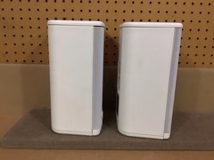 Pair of Mini Advent II  Indoor/Outdoor Speakers W/ Extra Crossovers. Tested