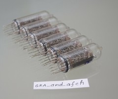IN-14 Nixie Tubes UNUSED TESTED Desoldered [6 pcs SET] FAST DELIVERY UPS 3-5Days