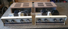 2x Heathkit AA-13 Mono Tube Amplifiers EL84/6BQ5 UA2/EA2/AA-161 Transformers