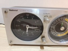 National Pnasonic Analog Audio Timer TE61 Clock Vintage 50HZ Working Tested