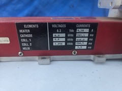traveling wave tube amplifier G2U