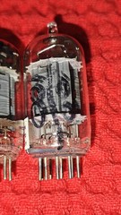 Tung-Sol 12AX7 Vintage Long Plate Slant Square Getter Audio Tubes Super Strong