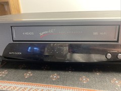 MITSUBISHI HS-G21 Xpress 450 Video Cassette Recorder 4 Head-Works *With Remote*