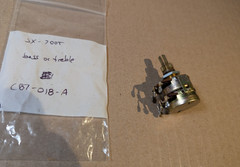 Pioneer SX-700T receiver bass or treble control potentiometer 100k C87-018-A